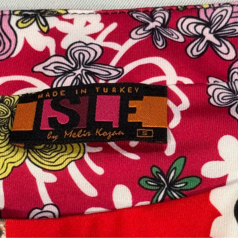 Isle By Melis Kozan Multicolor Patchwork Tiered R… - image 4